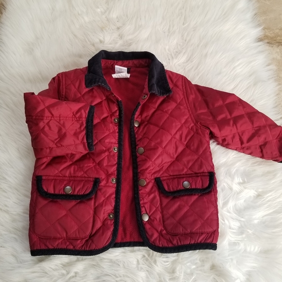 Gymboree Jackets & Coats Gymboree Red Quilted Jacket 224 Month